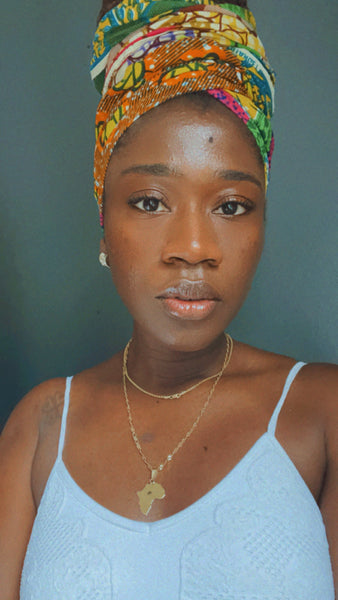 Multiprint Satin Lined Head Wrap (Duku)