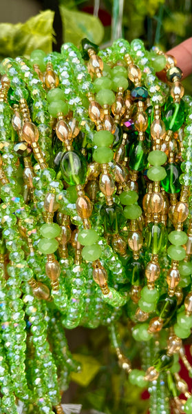Honey Dew Crystal Beads