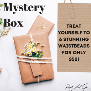 6 Mystery Waistbeads for $50