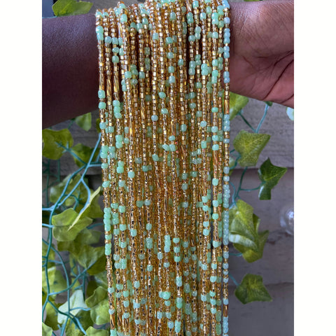 Muti Colored Gold Waist Bead – A Milli Little Things