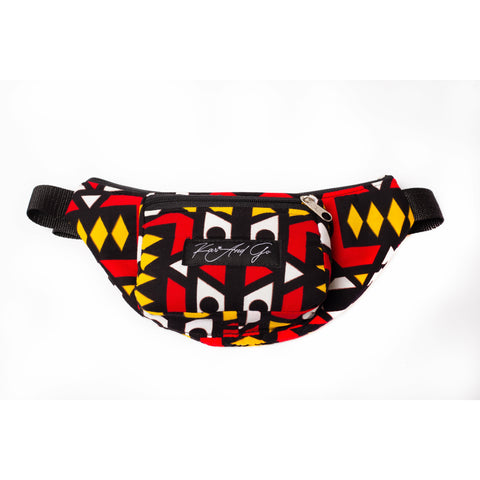 Red, Yellow and Black Fanny Pack