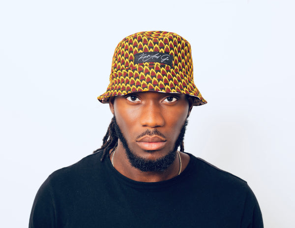 Efie and Awusi Reversible Bucket Hat Side 1
