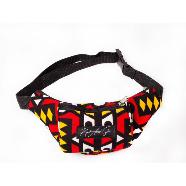 Red, Yellow and Black Fanny Pack
